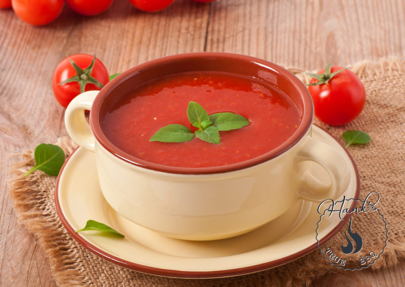Smoked tomato soup