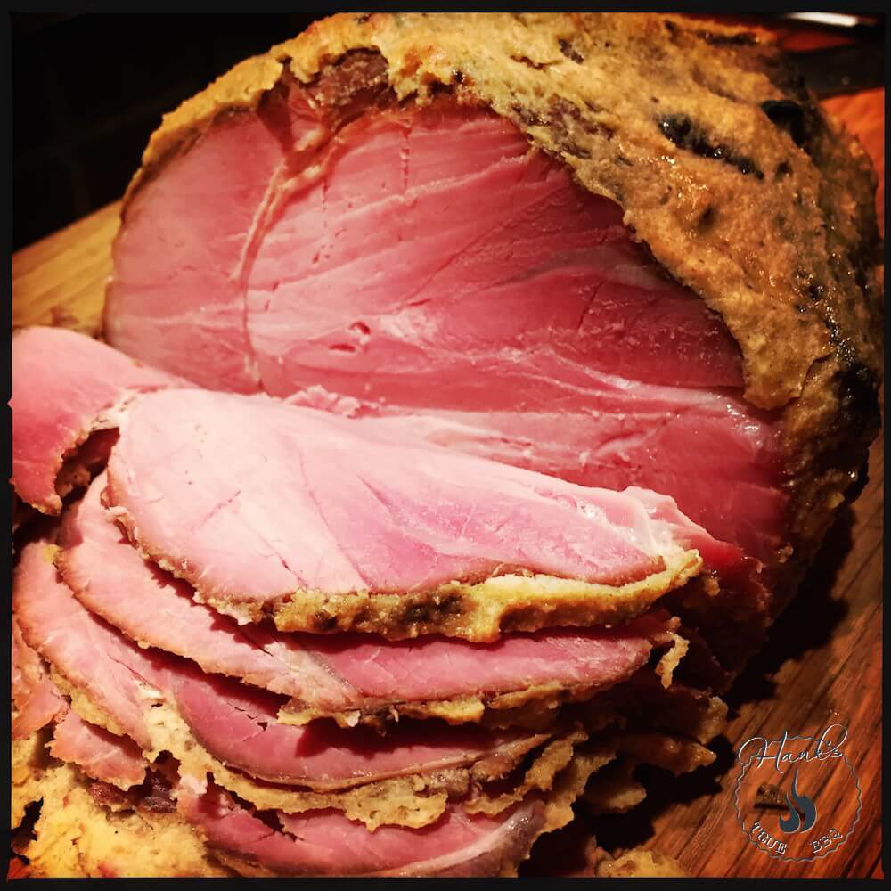 Sliced smoked ham