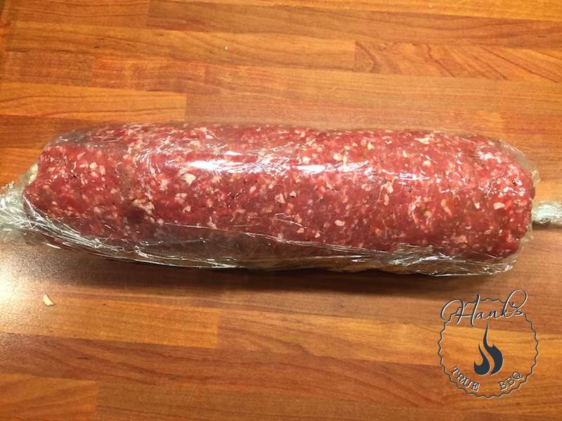 Deer fatty, rolled up and ready