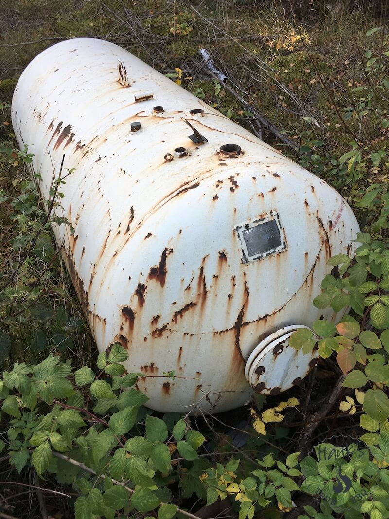 Homemade shop offset smoker