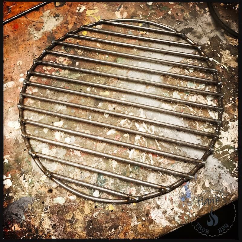 Grill grates almost done.