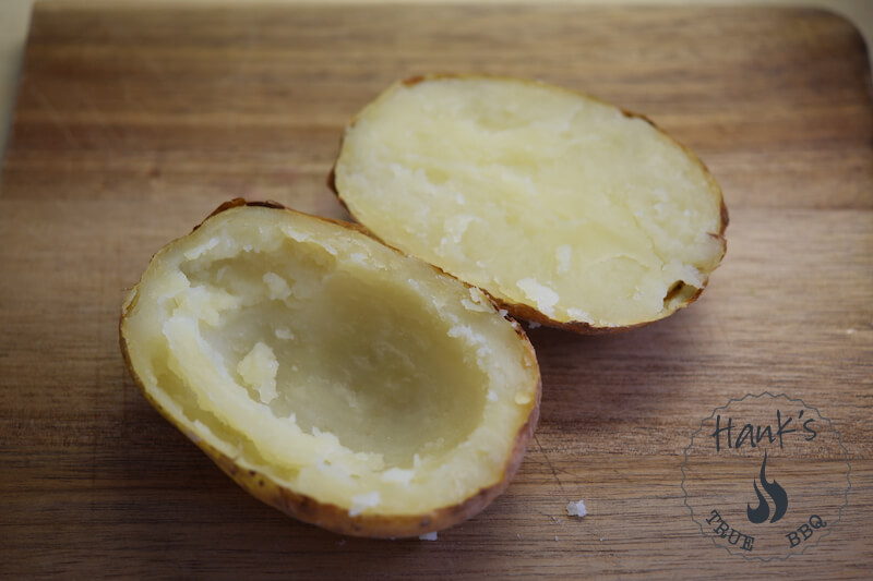 Twice Baked Potatoes, scooped